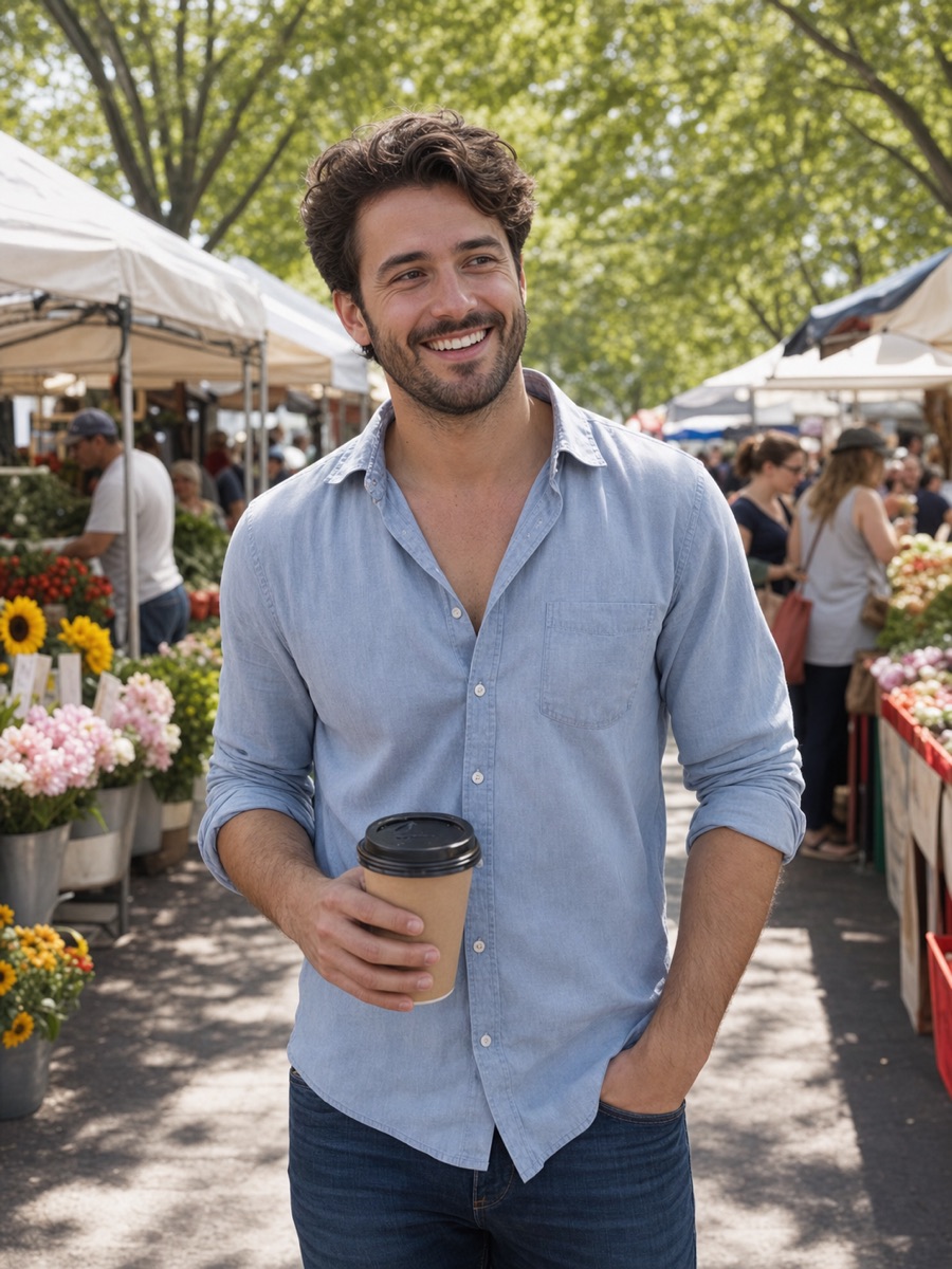 Weekend Market dating profile example